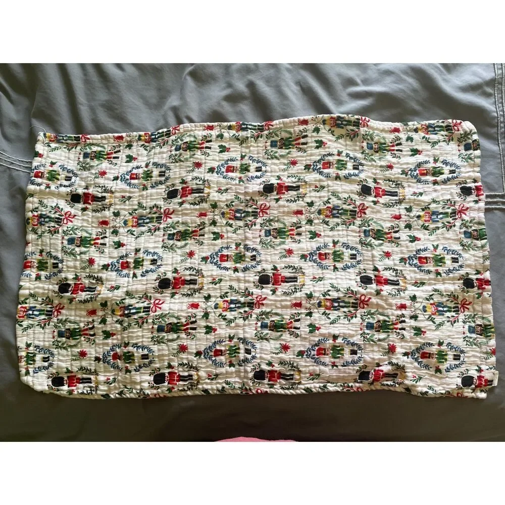 EnVogue Nutcracker Oversized Premium Muslin Burp Cloth/Swaddle Layer